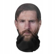 Śmieszna Kominiarka Maska na twarz piłkarz sportowiec Lionel Messi