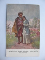 HENRYK SIENKIEWICZ TRYLOGIA przedwojenna POCZTÓWKA