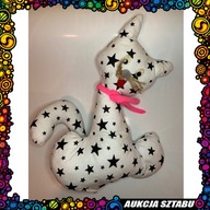 Maskotka kotek handmade 34. Finał WOŚP Sztab Lelów #5605