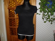 CZARNA BLUZECZKA-ROZM 36/38