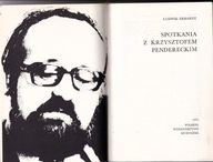 Spotkania z Krzysztofem Pendereckim L.Erhardt