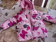 KURTKA DZIEWCZĘCA Z KAPTUREM ROZ 92 . 18 - 24 MIESIĘCY NOWA