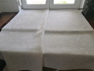 LNIANY OBRUS ADAMASZEK GEOMETRYCZNE WZORY ART-DECO MEREŻKA 135 x 140 C