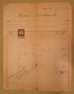 Carl Samesch BIAŁA, KOZY - BIELSKO - BIAŁA 1892 - ZNACZEK 5 KREUZER 1888