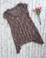 Tunika damska S brązowa