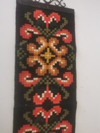 KILIM MAKATKA CZYSTA WEŁNA DO POWIESZENIA SKANDYNAWSKI HAFT