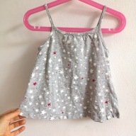 Letnia koszulka na ramiączkach lub góra od piżamy Hihawo 104 gwiazdki (017)