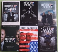 HOUSE OF CARDS SEZONY 1-6 CAŁA KOLEKCJA SERIAL 23 DVD POLSKIE WYDANIE