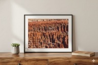 Fotografia w ramie – „Bryce Canyon National Park, Utah”