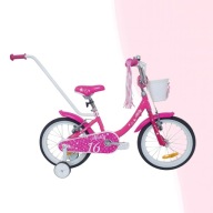 Rowerek Dziecięcy 16 Cali Miravo Aluminiowy Lekki dla Dziewczynki