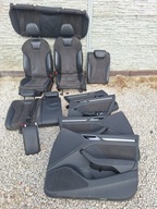 Fotel Fotele Pół Skóra Alcantara Boczki Komplet Audi A3 8V Komplet