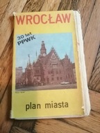 Wrocław stary plan miasta autobusy tramwaje