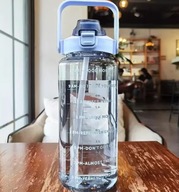 Bidon, butelka na wodę 2L 2000 ml odcienie niebieskiego