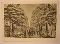 DANIEL CHODOWIECKI (1726 1801) Ulica Długa w Gdańsku, CZYSTA, 1951 rok