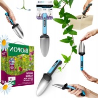 ŁOPATKA SZEROKA DO SADZENIA + MIESZANKA NASION TRAW, ZIÓŁ I KWIATÓW 1KG