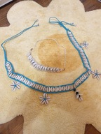 PASEK I NASZYJNIK Z MUSZELEK POLECAM