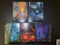 Edge of Eternities Full Art Land Komplet "EOE" =stdt= FOIL