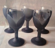 5 szt. kieliszki do nalewki, wina z matową powłoką