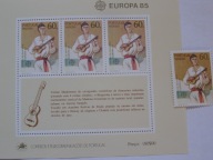 Portugalia - Madera - Europa CEPT 1985 - muzyka - Mi. 97 + bl.6 **