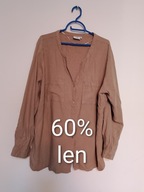 Koszula lniana len vrs 50 5XL
