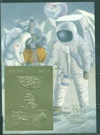 KOSMOS-APOLLO 11 20 ROCZNICZ. ABHAZJA. MI. Bl zn. w zł. B 1994r.
