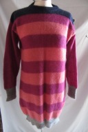 VICOLO DŁUGI SWETER CIEPŁY ROZM M.L
