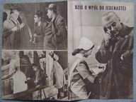 DZIŚ O WPÓŁ DO JEDENASTEJ -film prod.CSRR -program kinowy -lata 50-te
