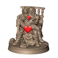 Bandit Lord Naughty Diorama Pinup RPG Druk 3D NSFW