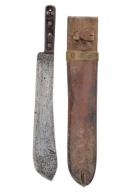 British WW2 Jungle Machete marked "S & J Kitchin LTD. / Sheffield 1942"