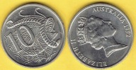 Australia 10 Cents 1992 r.