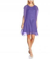 Sukienka damska szyfonowa Swing fiolet rozmiar36/S