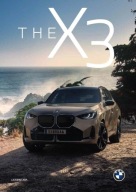 BMW X3 X3 M50 G45 prospekt 11 2025 model 2026 unikat 42 str.