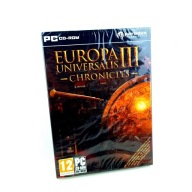 NOWA PREMIEROWE EUROPA UNIVERSALIS III CHRONICLES PC ENG