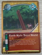 Karta Naruto CCG Jutsu Terra Shield - J-222