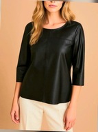 Bluzka eco-skóra roz.L