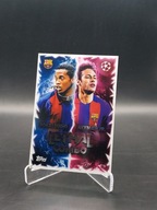 RONALDINHO & NEYMAR JR. LETHAL COMBO 1 NA 500 Topps Match Attax 2025/2026