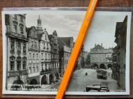 Jelenia Góra Rynek Ratusz Szyldy Auta kościół linia tramwajowa super foto