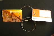 zawieszka na bagaż Santorynii