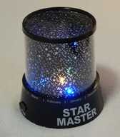 Lampka nocna, projektor gwiazd, Star Master, dla dzieci do sypialni (1)