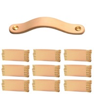 UCHWYT UCHWYTY SKÓRZANY SKÓRZANE MEBLOWE RĄCZKA 2,5CM SZEROKI 158MM 100SZT