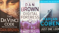 The Da Vinci Code, Digital Fortress, Just one look - Dan Brown Harlan Coban