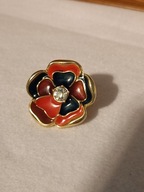 Zapinka do apaszki, paska-kwiatek