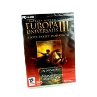 NOWA EUROPA UNIVERSALIS III ZŁOTY PAKIET DODATKÓW