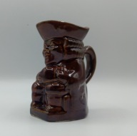 stary mini kufel, kieliszek, BARON, sygnowany kubek