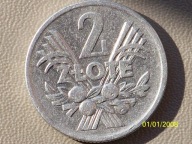 2 zł Jagody 1973 r. bardzo ładne bcm!