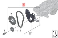 BMW E84 E89 F10 F11 F15 Zestaw napędu łańcuchowego 7605366 11417605366 NOWY
