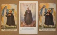OBRAZKI - ŚW. ANDRZEJ BOBOLA T.J. MĘCZENNIK I PATRON POLSKI ZESTAW 3 SZTUK