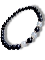 NKO44 - Bransoletka kamienie NOC KAIRU OPAL 6 mm