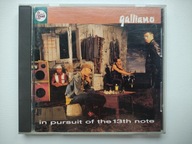 GALLIANO - IN PERSUIT OF THE 13TH NOTE CD WYDANIE JAPOŃSKIE