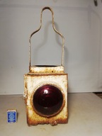 Stara lampa kolejowa resztki - DESTRUKT